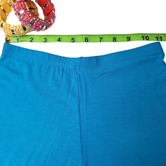 BLUE Pull On Leggings for Kids or Teens or Petite Body Size - Size S - Picture 5 of 9